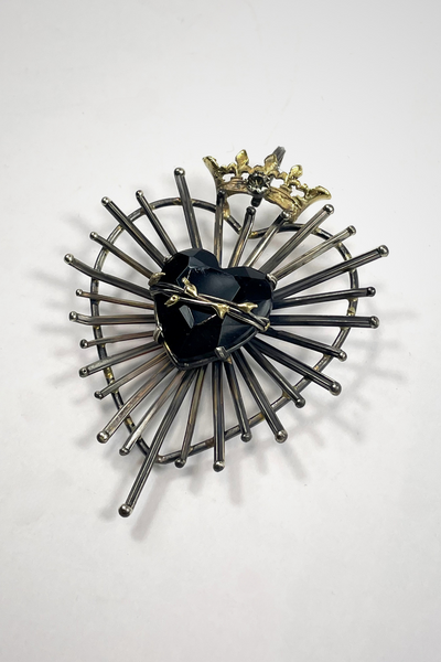 PENDENTE CORAZON DE LUZ / NERO