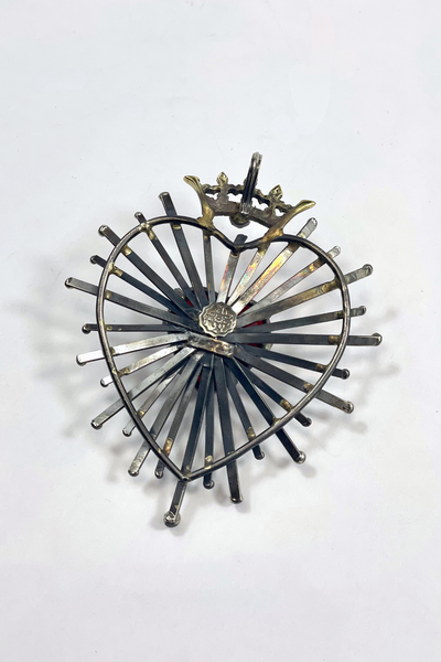 PENDENTE CORAZON DE LUZ / ROSSO