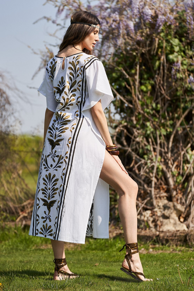 HAND PAINTED CAFTAN - TALAVERA ORO ANTIGUO