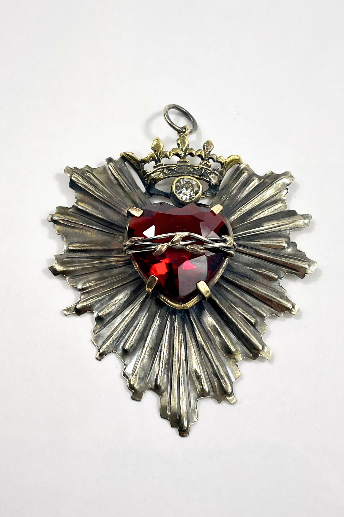 CORAZON DE MEXICO PENDANT / RED