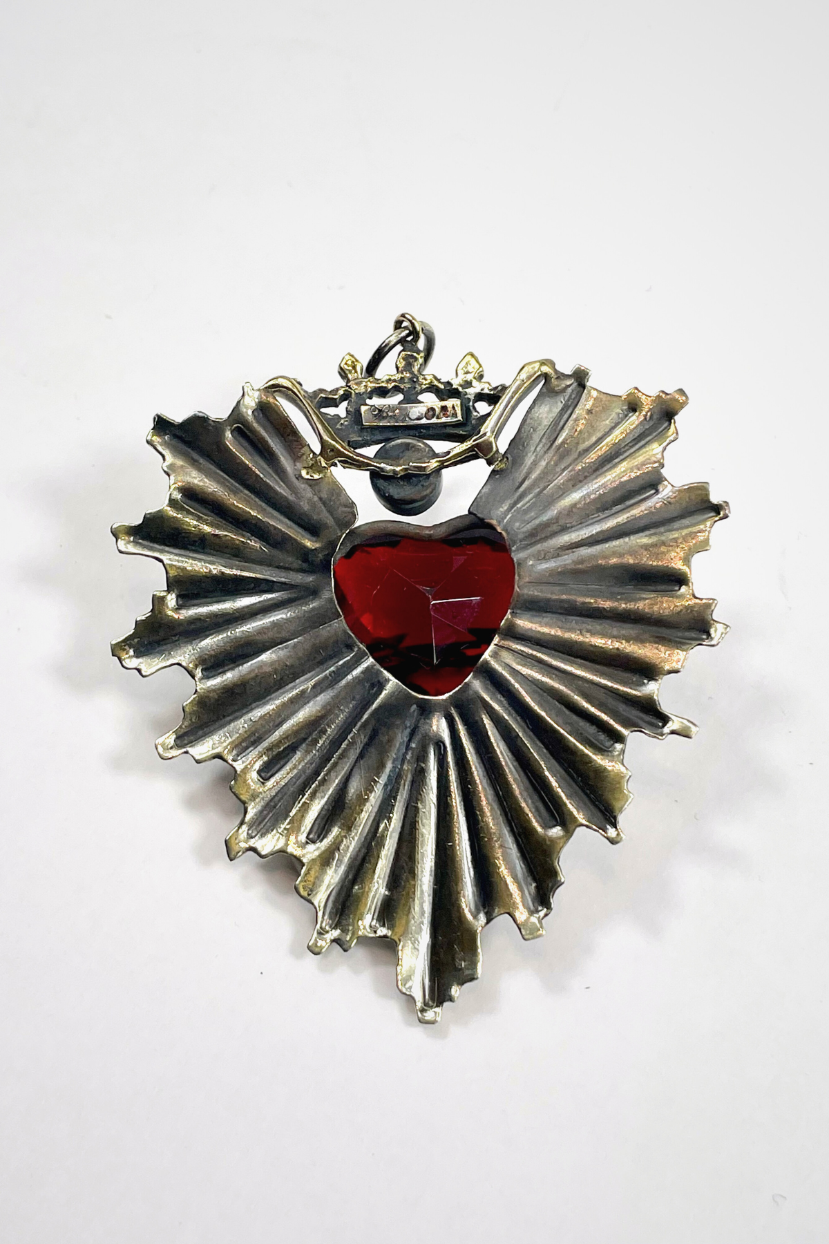 CORAZON DE MEXICO PENDANT / RED