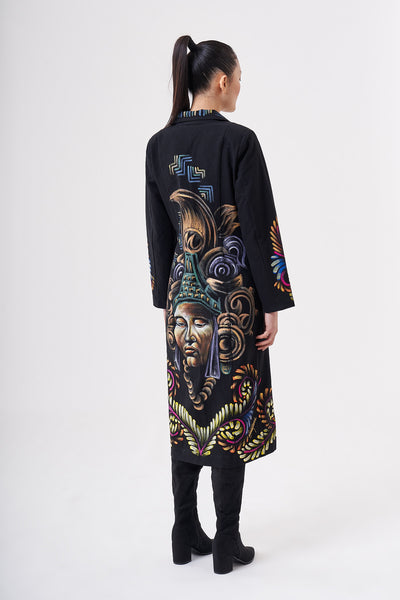 HAND-PAINTED COAT